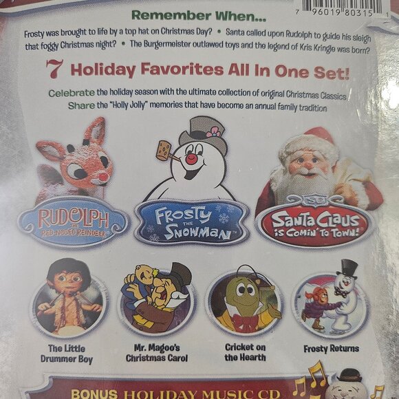 New 2007 Original Christmas Classics Limited Keepsake Edition 7 Favorites - Picture 5 of 5